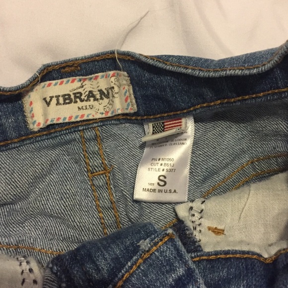 Jean shorts - High waisted - Picture 3 of 3